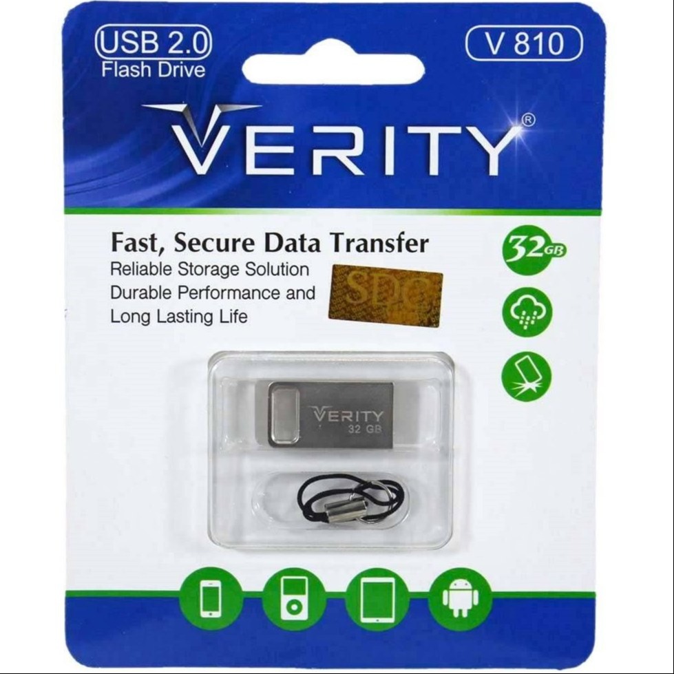 فلش مموری وریتی مدل V810 USB2.0 ظرفیت 32 گیگابایت