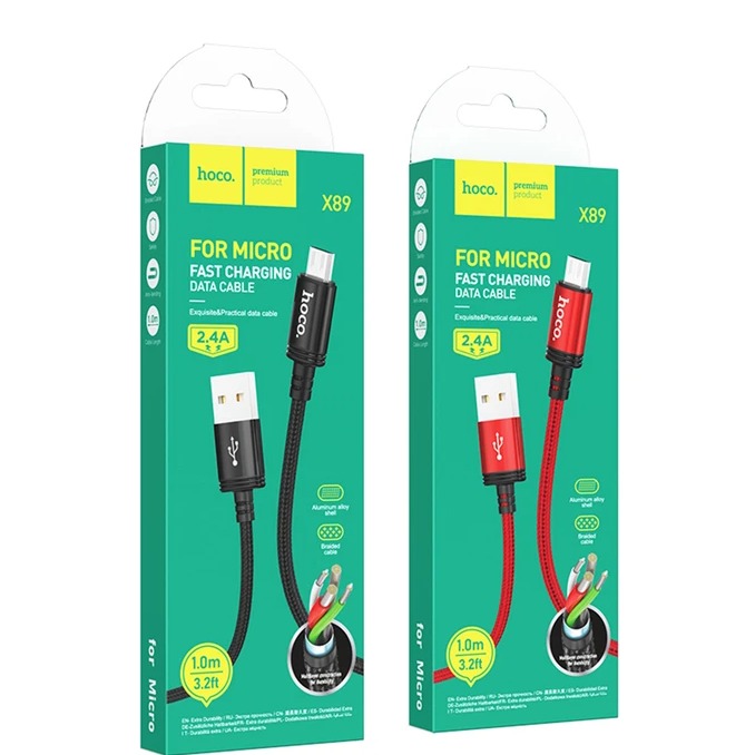 کابل هوکو X89 MICRO - 2876